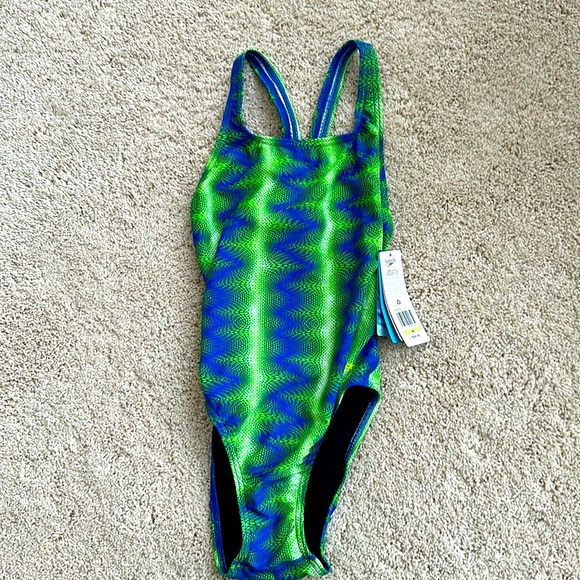 NWT Speedo women’s time lapse competitive one piece swimsuit - Picture 1 of 5